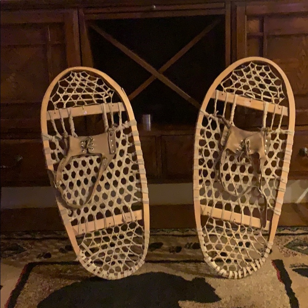 Vintage snowshoes